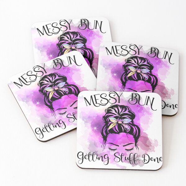 Item preview, Messy Bun Getting Stuff Done I Mother's Day Gifts for Mom designed and sold by younghopes.