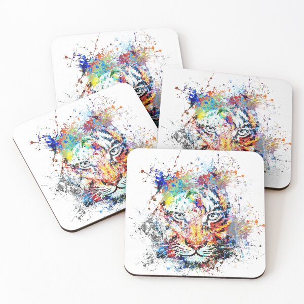 Item preview, Tiger art illustration designed and sold by Creations-by-AD.