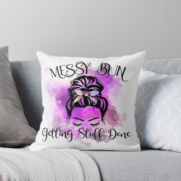 Item preview, Messy Bun Getting Stuff Done I Mother's Day Gifts for Mom designed and sold by younghopes.