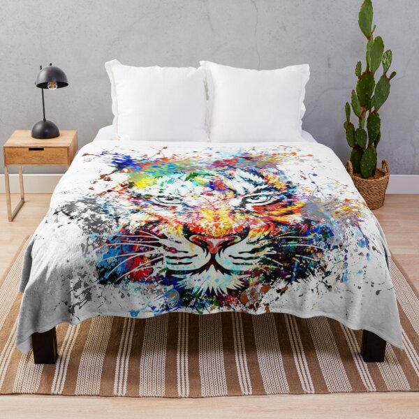 Item preview, Tiger art illustration designed and sold by Creations-by-AD.