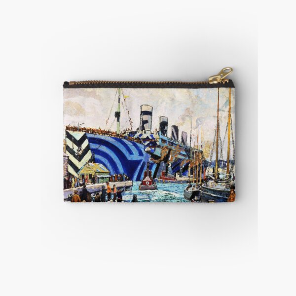 Item preview, Arthur Lismer - Olympic with Returned Soldiers - Dazzle Camo Camouflage designed and sold by CafeRacer044.