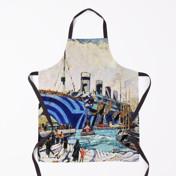 Item preview, Arthur Lismer - Olympic with Returned Soldiers - Dazzle Camo Camouflage designed and sold by CafeRacer044.