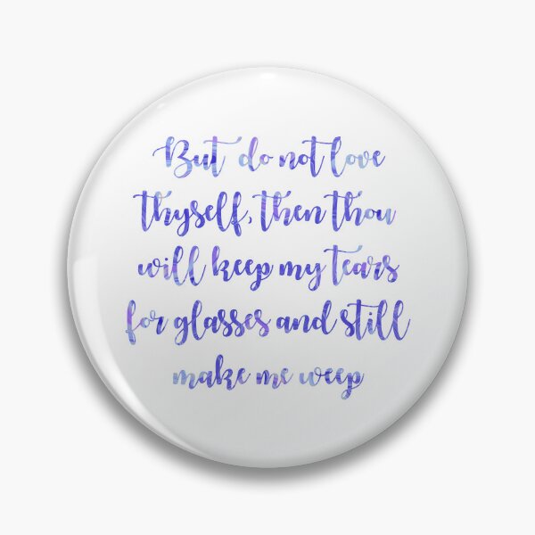 Item preview, But do not love thyself designed and sold by kynnamariehale.