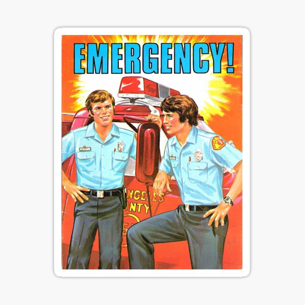 Emergency Sticker Sticker