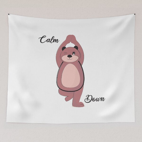 Item preview, Relax Bear, Yoga Position designed and sold by Kaaimaan.