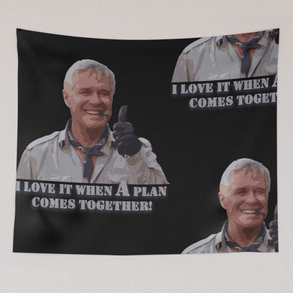 Item preview, The-A-Team!-Hannibal-Smith designed and sold by heckfournieryti.
