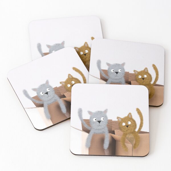 Item preview, Moving Kitties designed and sold by dorisandfred.