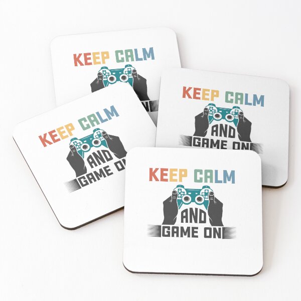 Item preview, Keep Calm and game on designed and sold by Pularts Store.