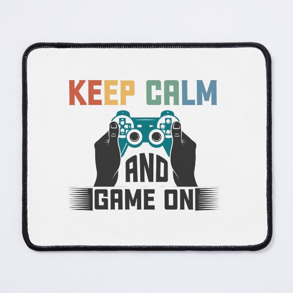 Item preview, Keep Calm and game on designed and sold by Pularts Store.