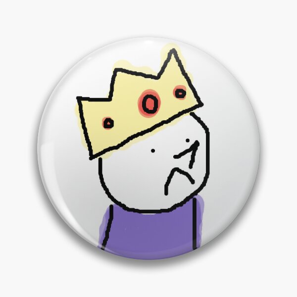 Item preview, Frowny king designed and sold by mealiebob.