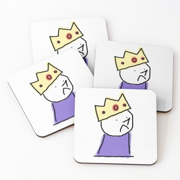 Item preview, Frowny king designed and sold by mealiebob.