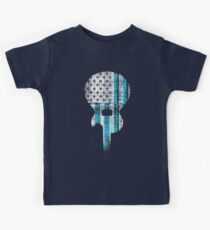 4th of July guitar usa flag shirt Kids Tee
