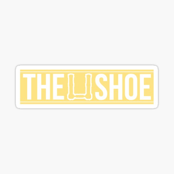 The Shoe Commons 3 Yellow Rectangle Sticker