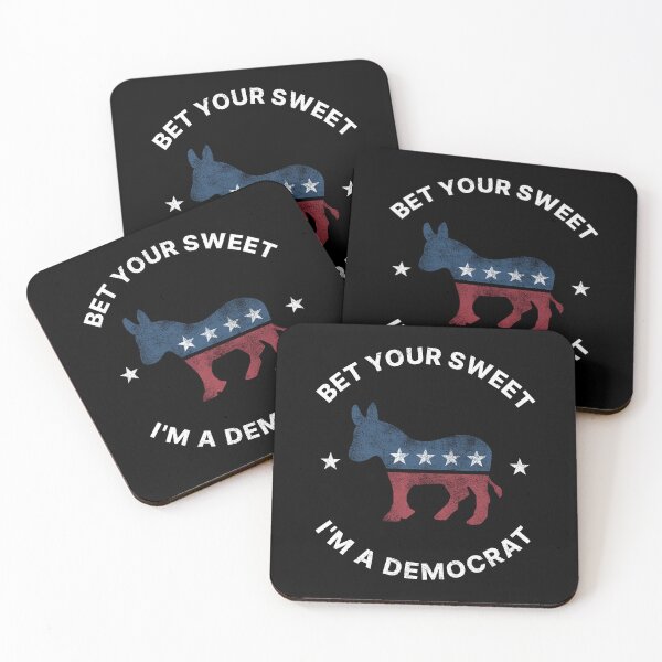 Item preview, Democrat Donkey Pun Bet Your Sweet Biden Harris 2024 President Faded Distressed designed and sold by BigBlueMachine.