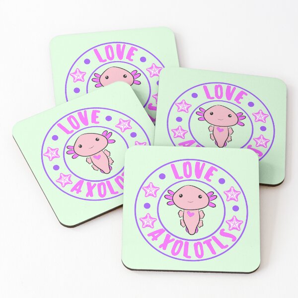 Item preview, Just A Girl Who Loves Axolotls- Cute Axolotl Gift designed and sold by BronikowskiART.