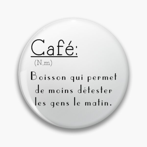 Item preview, Mon café !   classique designed and sold by Rojsiai.