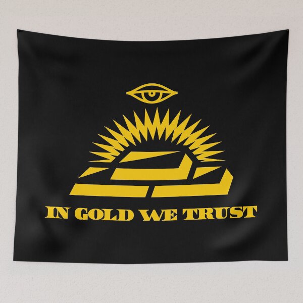 Item preview, in gold we trust designed and sold by etraveler.