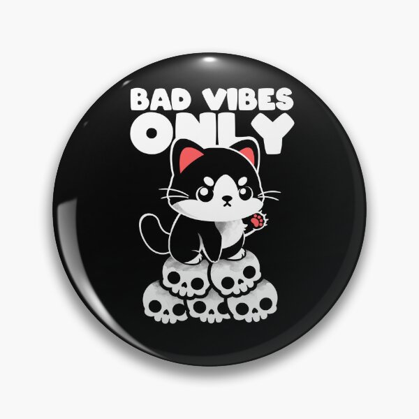 Item preview, Bad vibes only designed and sold by NemiMakeit.
