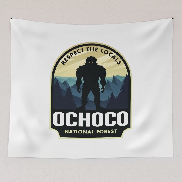 Item preview, Ochoco Oregon Bigfoot Sasquatch designed and sold by HalpinDesign.