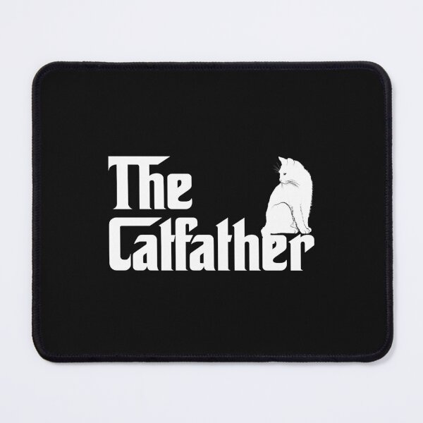 Item preview, The-Catfather-T-Shirt-Funny-Cat-Parody-Men-Fathers-Day-Gift designed and sold by heckfournieryti.