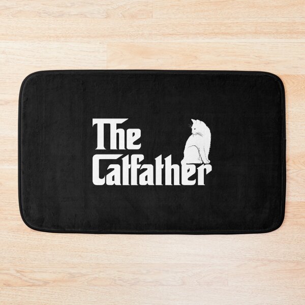 Item preview, The-Catfather-T-Shirt-Funny-Cat-Parody-Men-Fathers-Day-Gift designed and sold by heckfournieryti.