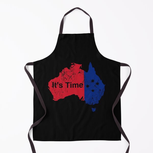 Item preview, Australian Labor Party, Its Time Design in Black designed and sold by Manoroma.