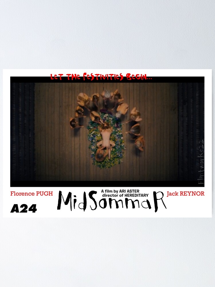 "Midsommar Poster A24" Poster For Sale By Flintworks | Redbubble