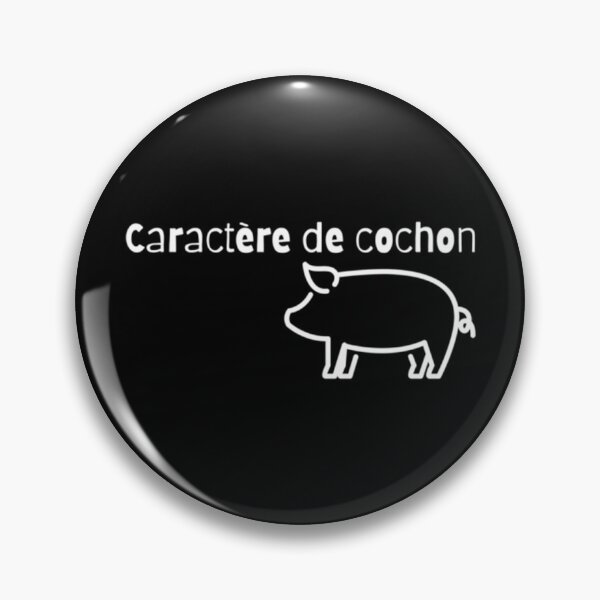 Item preview, Caractère de cochon !   classique  designed and sold by Rojsiai.