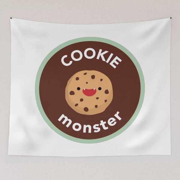 Item preview, Badge of Honor: Cookie Monster designed and sold by SparkDesignCo.