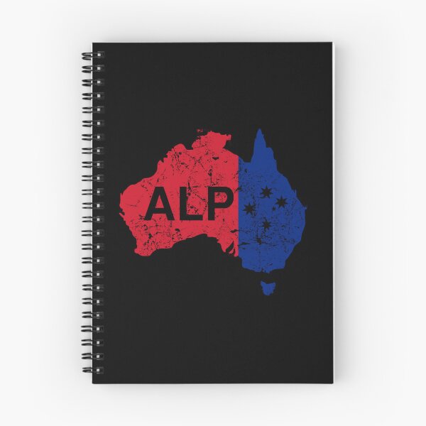 Item preview, ALP, Australian Labor Party Design in Black designed and sold by Manoroma.