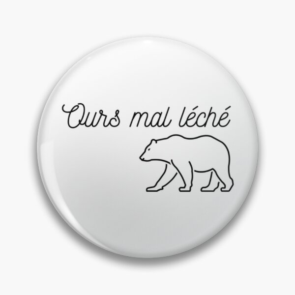 Item preview, Ours mal léché !   moulant designed and sold by Rojsiai.