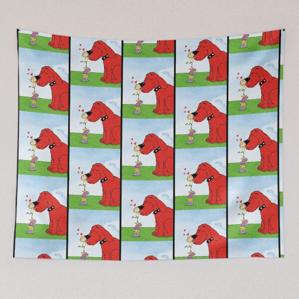 Item preview, Clifford the big red dog cartoon Graphic  designed and sold by pondbeanstore.