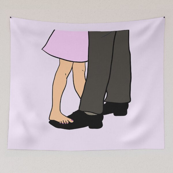 Item preview, Dad daughter dancing designed and sold by Mermaidssparkle.