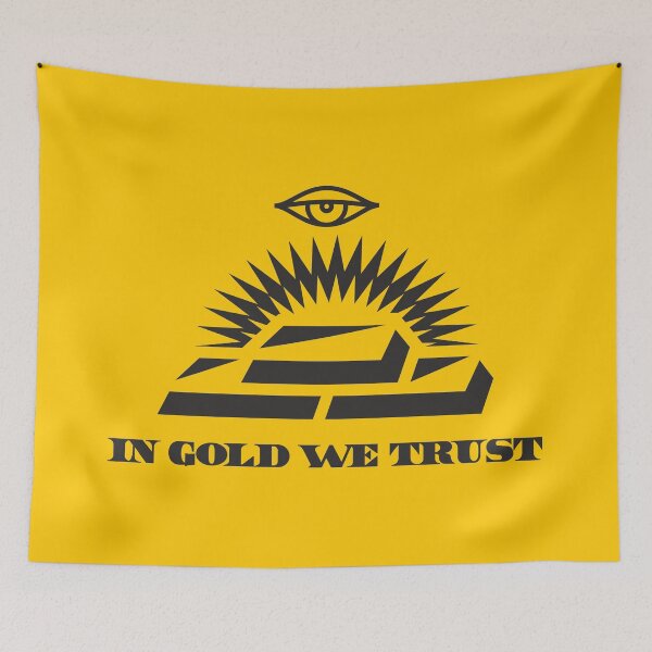 Item preview, in gold we trust designed and sold by etraveler.
