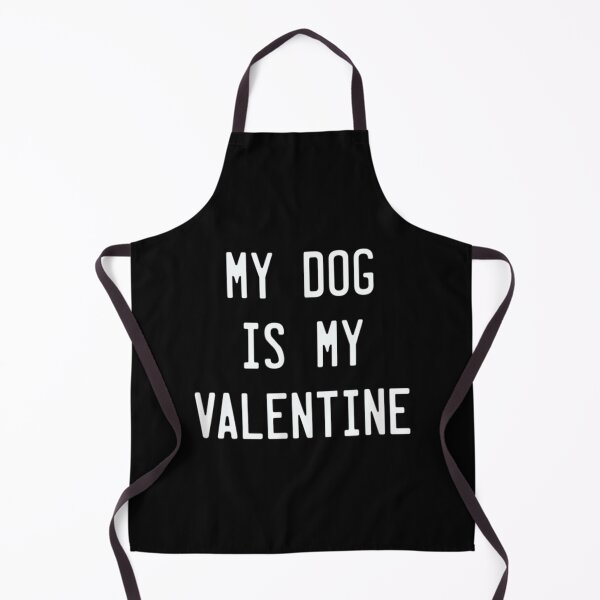 Item preview, My Dog Is My Valentine Labrador Silhouette   designed and sold by pondbeanstore.