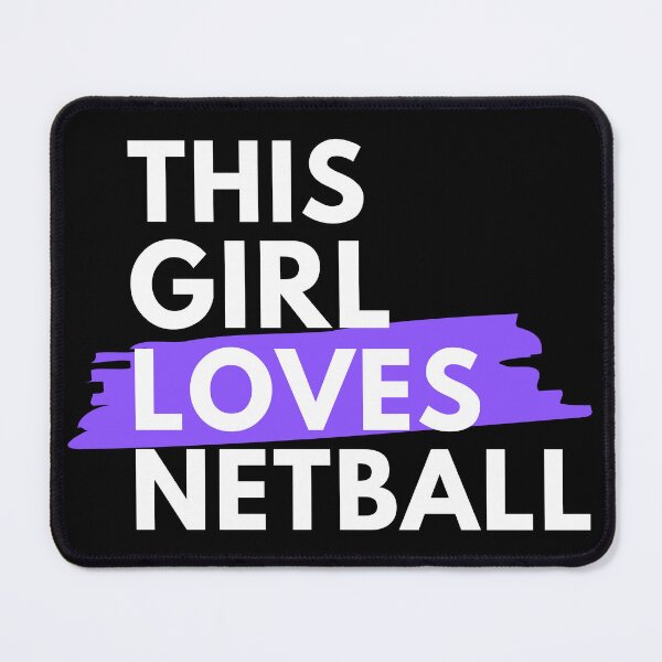 Item preview, This girl loves netball designed and sold by TheGreenGoat.