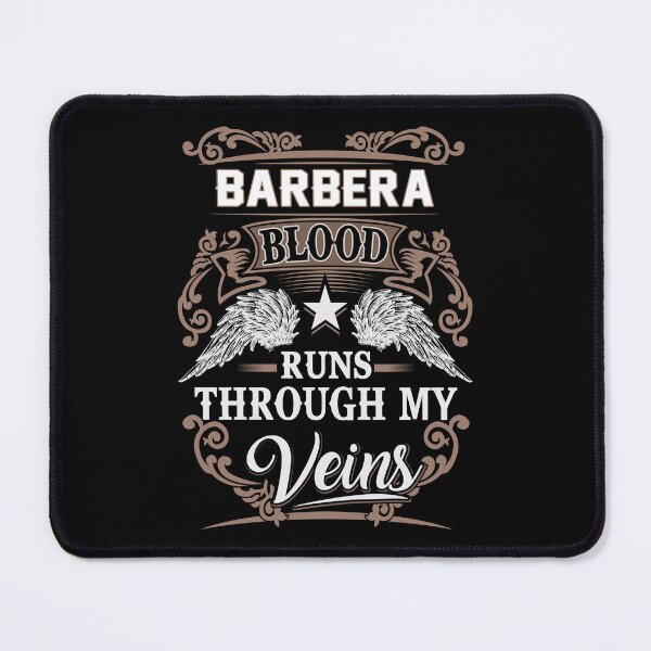 Item preview, Barbera Name T Shirt - Barbera Blood Runs Through My Veins  Gift Item Tee designed and sold by jazminprin.