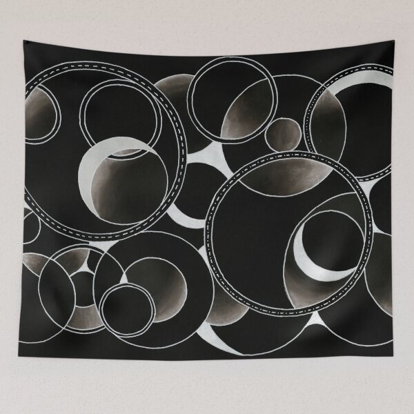 Item preview, many shades of circles designed and sold by JoeEJackson.