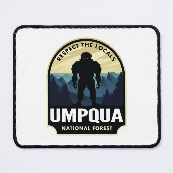 Item preview, Umpqua Oregon Bigfoot Sasquatch designed and sold by HalpinDesign.