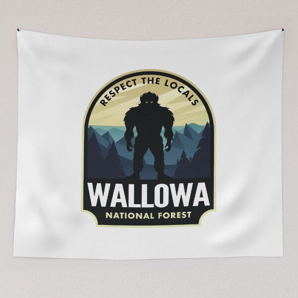 Item preview, Wallowa Oregon Bigfoot Sasquatch designed and sold by HalpinDesign.