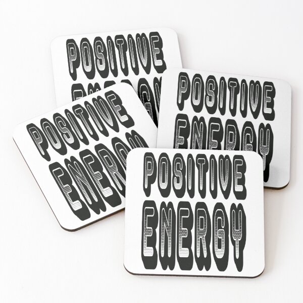 Item preview, Énergie positive - en noir  classique designed and sold by Yogkesi.