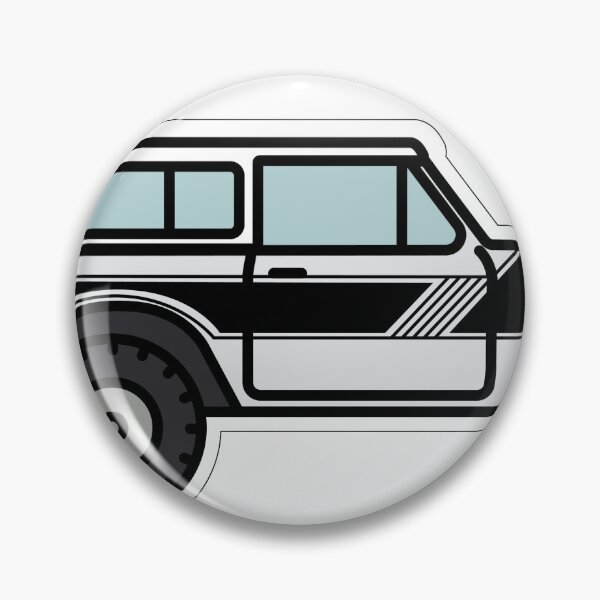 Item preview, Scout II - White with Black Rally Stripe and White Top designed and sold by Jsanch20.