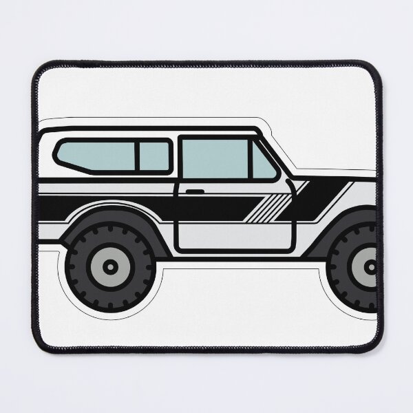 Item preview, Scout II - White with Black Rally Stripe and White Top designed and sold by Jsanch20.