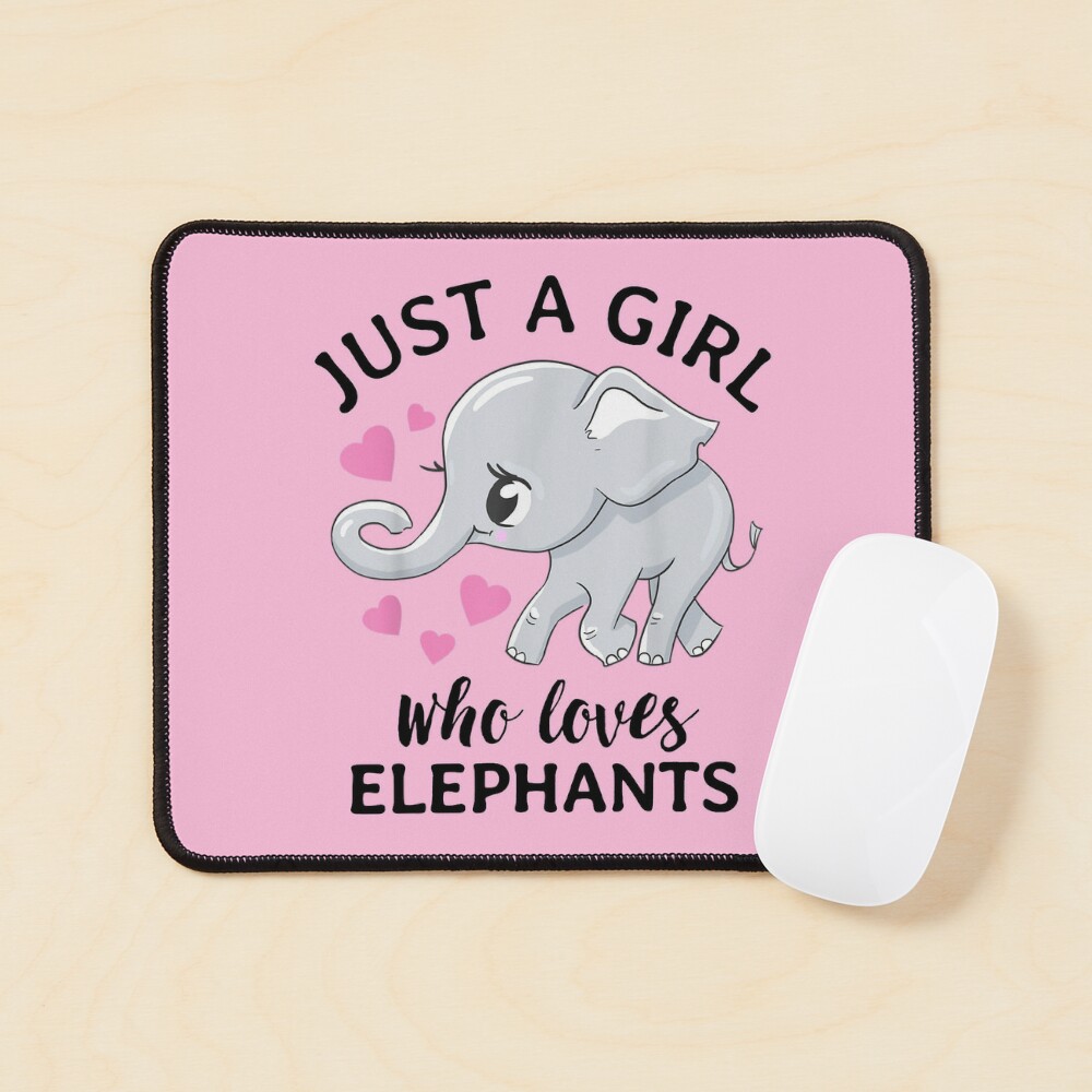 Just A Woman Who Loves Elephants And Has Tattoos - Elephant Gifts For Women  - Magnet