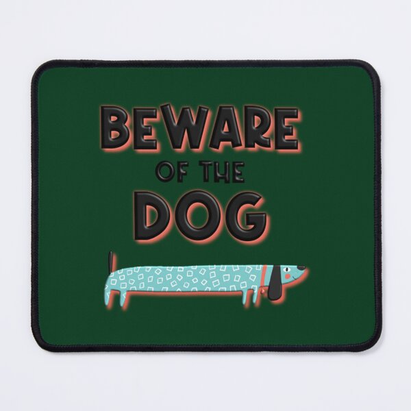 Item preview, Attention au chien classique designed and sold by Yogkesi.