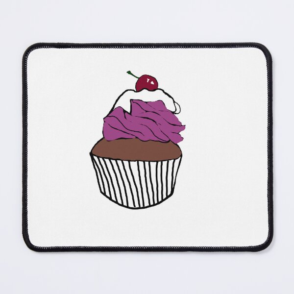 Item preview, Cupcake with Pink Icing  designed and sold by CampArtwork.