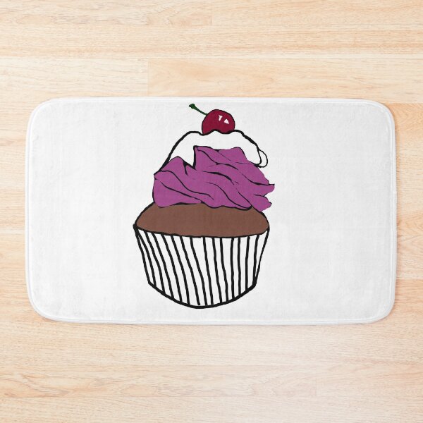 Item preview, Cupcake with Pink Icing  designed and sold by CampArtwork.