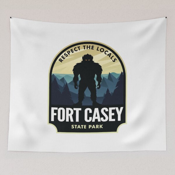 Artikelvorschau, Fort Casey Washington Bigfoot Sasquatch entworfen und verkauft von HalpinDesign.