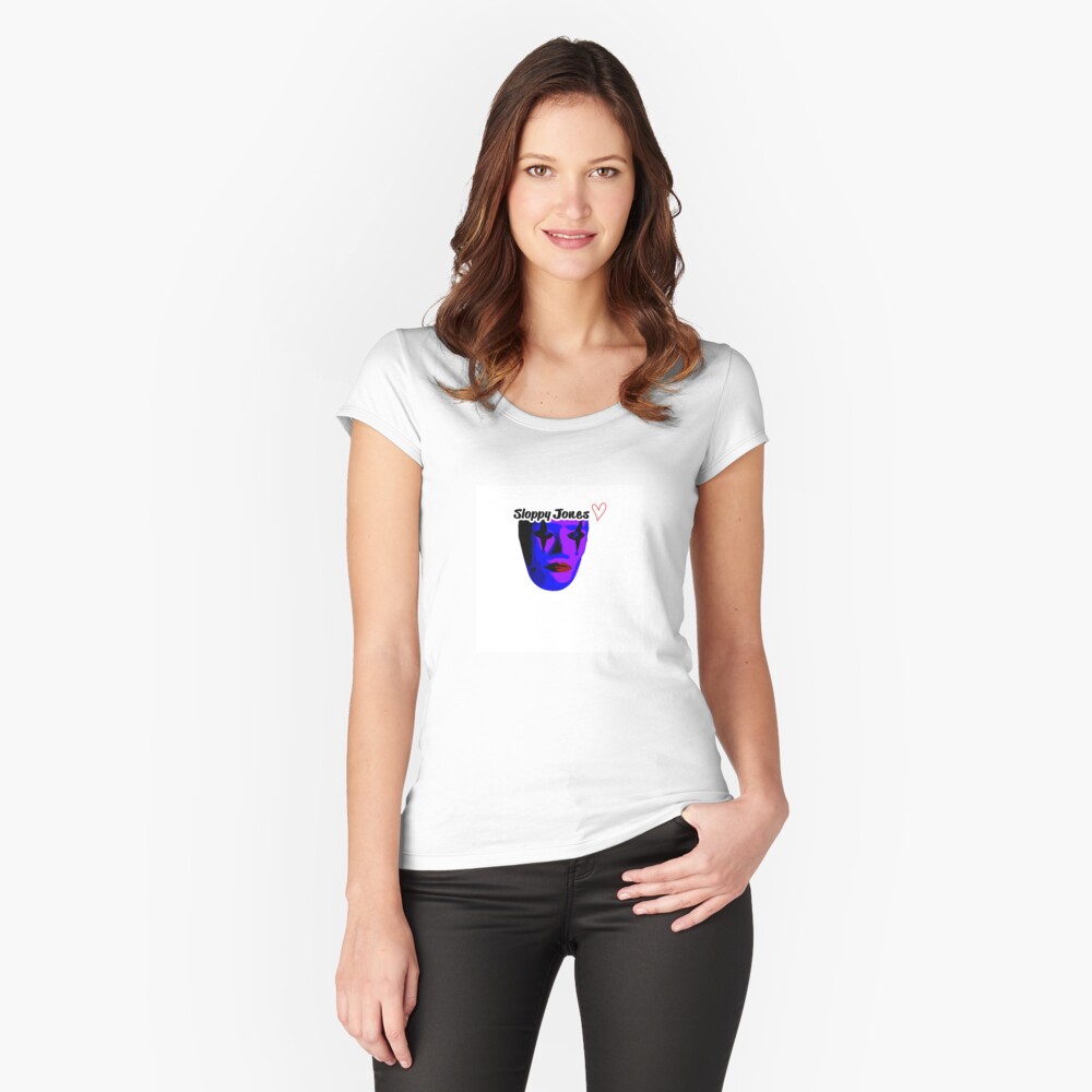 Item preview, Fitted Scoop T-Shirt designed and sold by SloppyTeam.