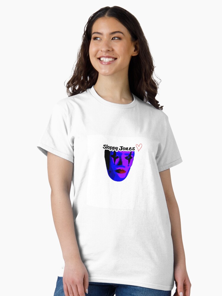 Thumbnail 1 of 7, Classic T-Shirt, Sloppy Slasher Mask designed and sold by SloppyTeam.